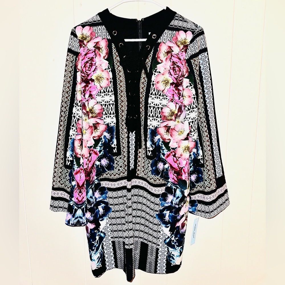 Floral Cabana Style Dress